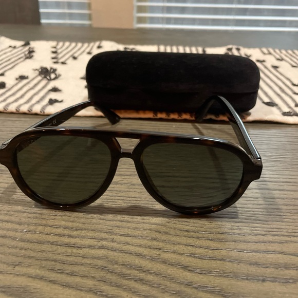 GUCCI GG0767S-005 PILOT BLACK - Picture 5 of 8